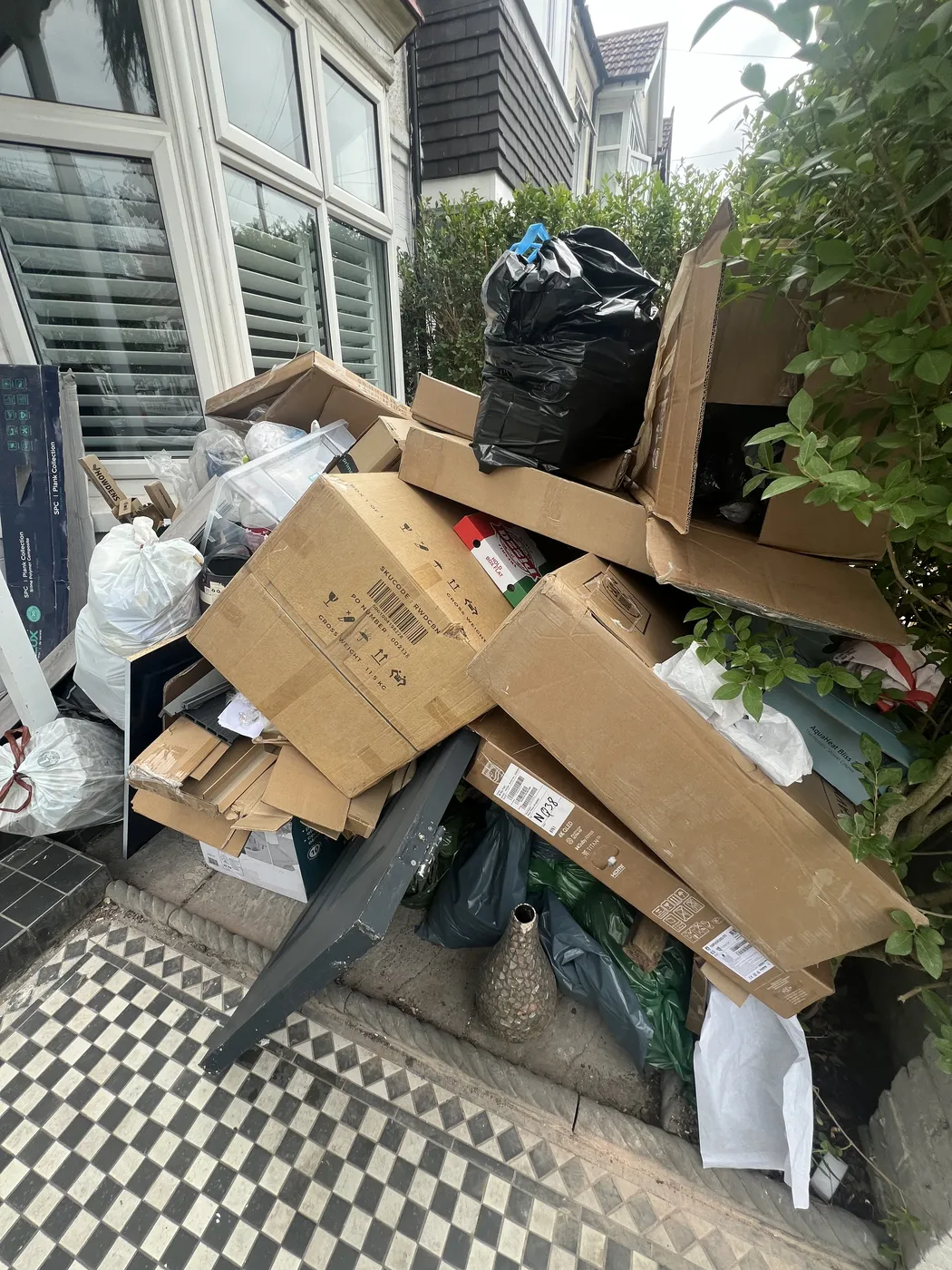 Before clearance