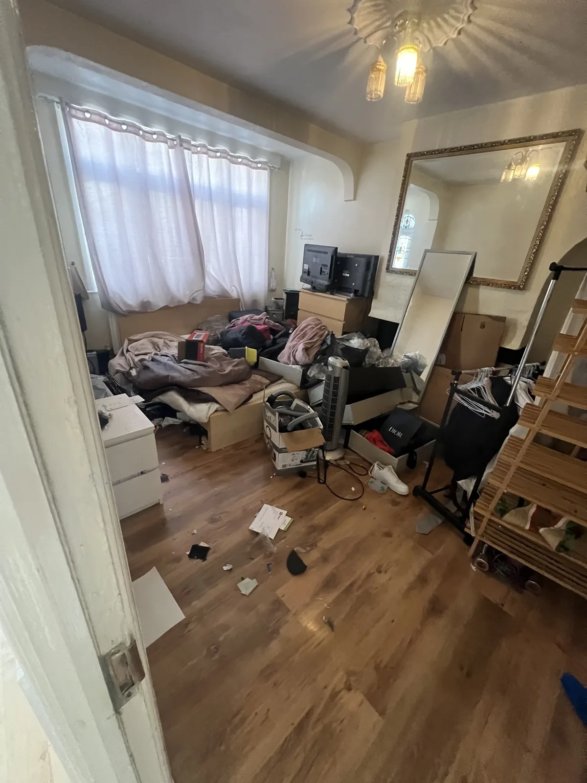 Green Core Waste residential rubbish removal before collection in South London